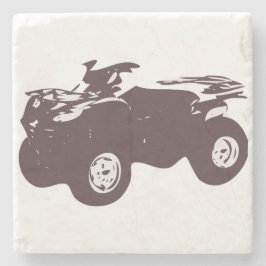 Porta copos de pedra de ATV