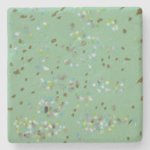 Porta copos de Pedra de Aves Florestais