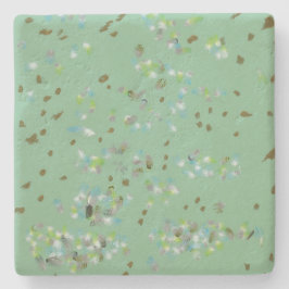 Porta copos de Pedra de Aves Florestais