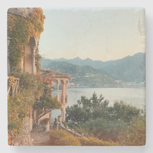 Porta copos de Pedra de Feriado Amalfi (Frente)