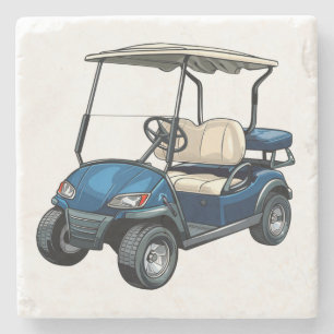Porta copos de Pedra de Golf Carrinho