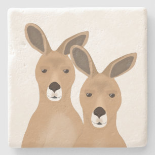 Porta copos de Pedra de Kangaroos