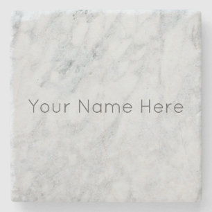 Porta copos de Pedra de Marble Personalizada