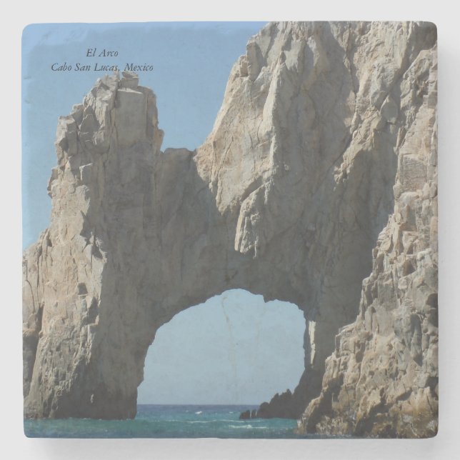 Porta copos de pedra de mármore (Frente)