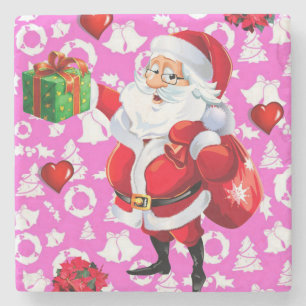 Porta copos de Pedra de Natal, Papais noeis