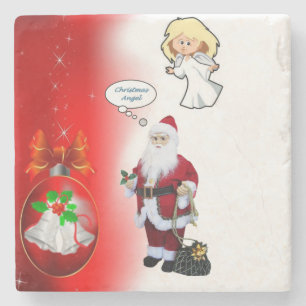 Porta copos de Pedra de Natal, Papais noeis