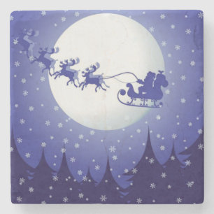 Porta copos de Pedra de Natal, Papais noeis