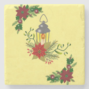 Porta copos de Pedra de Natal, Vela de Natal