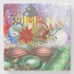 Porta copos de Pedra de Natal, Vela de Natal