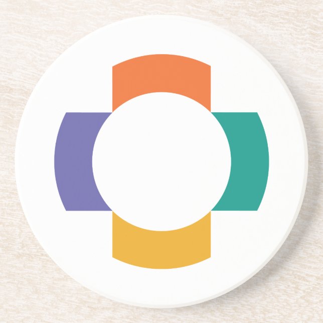 Porta copos de pedra de OpenMRS (Frente)