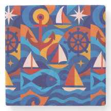 porta copos de pedra "Deep End"