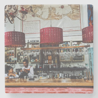 Porta copos de Pedra do Café Explorer