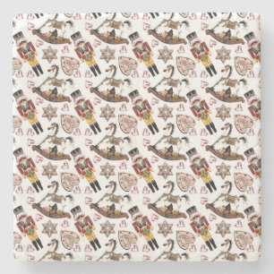 Porta copos de pedra do Nutcracker