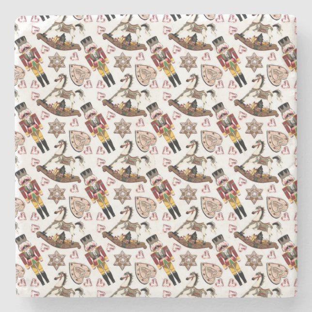 Porta copos de pedra do Nutcracker (Frente)