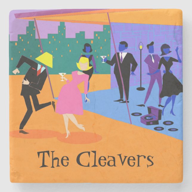 Porta copos de Pedra do Teto Urbano (Frente)