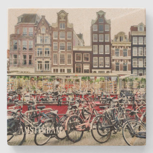 Porta copos de pedra em Amsterdam