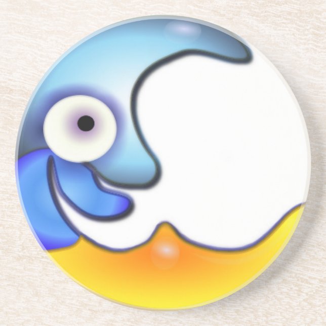 Porta copos de pedra lunar louca (Frente)