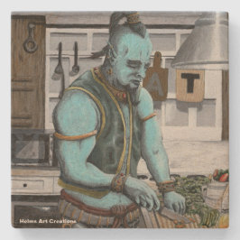 Porta copos de pedra mágica da Cozinha do Cozinhar