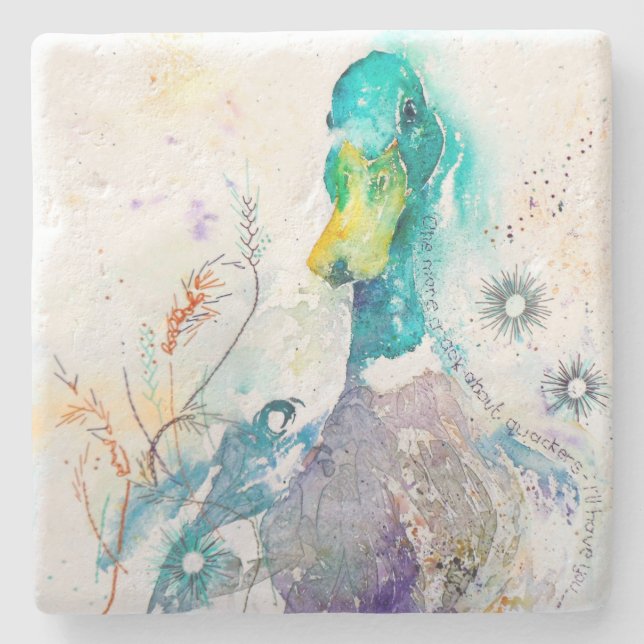 Porta copos de pedra - Mais Uma Crack... (Frente)