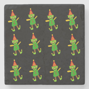 Porta copos de Pedra Marble de Natal, Elf