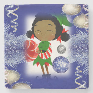 Porta copos de Pedra Marble de Natal, Elf