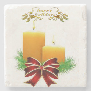 Porta copos de Pedra Marble de Natal, Feriados Fel