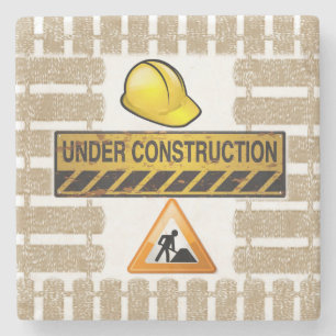 Porta copos De Pedra Marble Em Construção