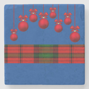 Porta copos de Pedra Marble no Natal