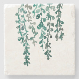 Porta copos de Pedra Marmortal Folha Botânica