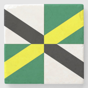 Porta copos de pedra Patriótica com Bandeira de M