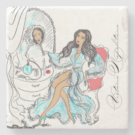 Porta copos de Pedra Victoria Napolitano