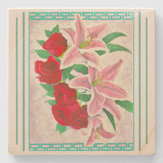 Porta copos de pedra Xochitl