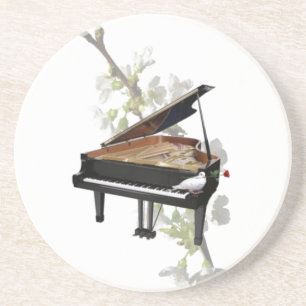 Porta copos de piano