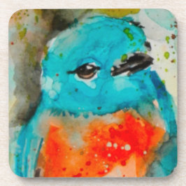 Porta copos de plástico com Duro de aquarela de pá