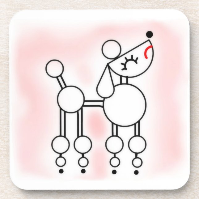 Porta copos de plástico com Duro de Toy Branca (Frente)