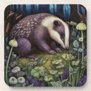 Porta copos de plástico com emblema da meia-noite