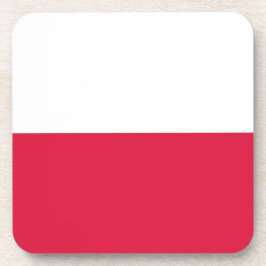 porta copos de plástico do duro com bandeira de Po