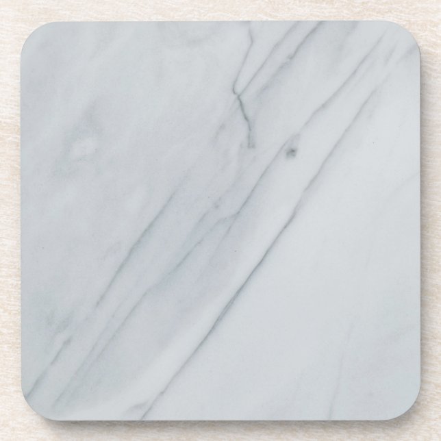 Porta copos de plástico do Duro de pedra Marble (Frente)