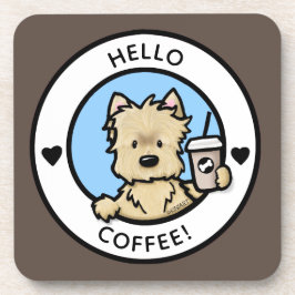 Porta copos de plástico do Duro do café KiniArt