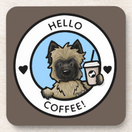 Porta copos de plástico do Duro do café KiniArt