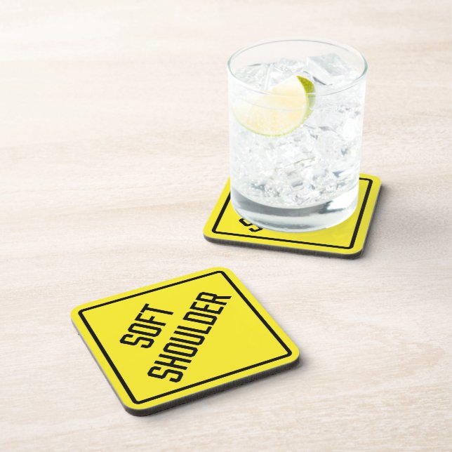 Porta copos de plástico do Duro do ombro suave (Lado Direito)