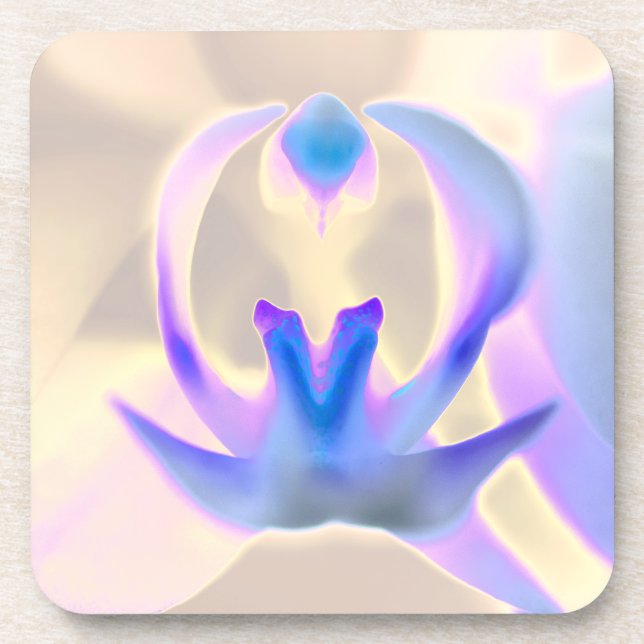 Porta copos de plástico do Duro Orquídeo Pacífico (Frente)