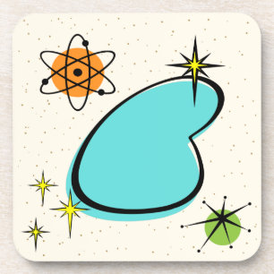 Porta copos de plástico do Duro Retro Atomic Boom