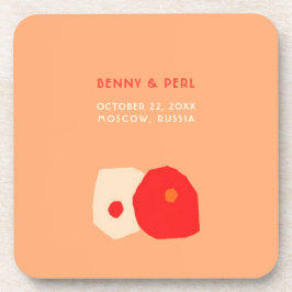 Porta copos de plástico Duro de amor natural