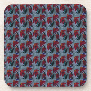 Porta copos de plástico Red Daisy