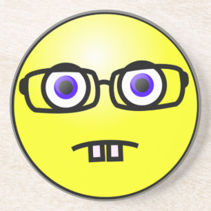 Porta copos de rosto do Geek indecente