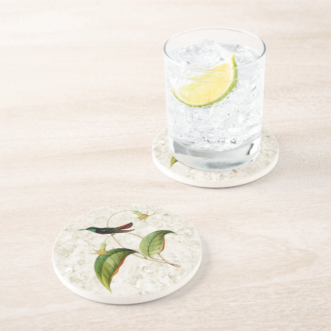 Porta copos de Sandstone de Mango Hummingbird Amea (Lateral)