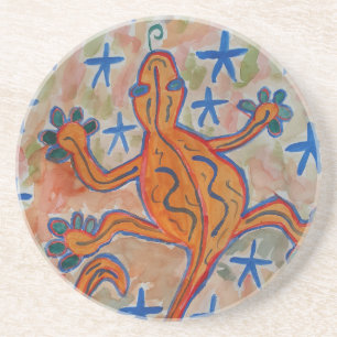 Porta copos de Sandstone de Orange Gecko