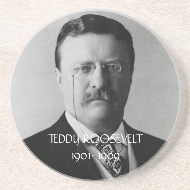 Porta copos de Teddy Roosevelt (Frente)