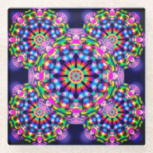 Porta copos de vidro